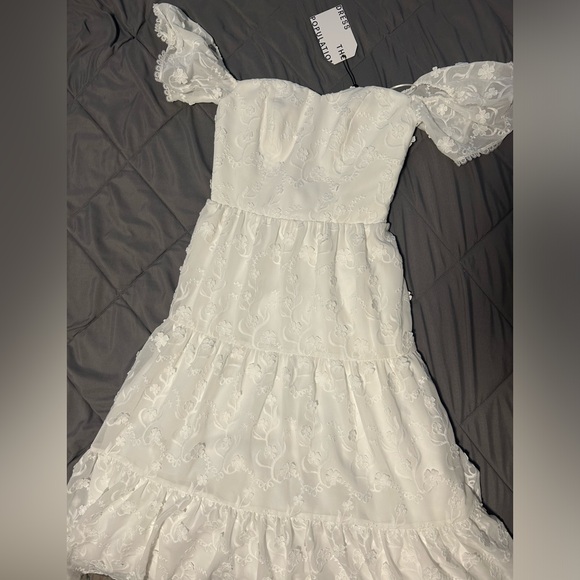 Dress The Population River Whimsical Tiered Dress XS - Picture 2 of 11